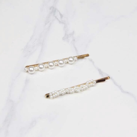 Pearl Hair Clip Bundle - Picture 2 of 4